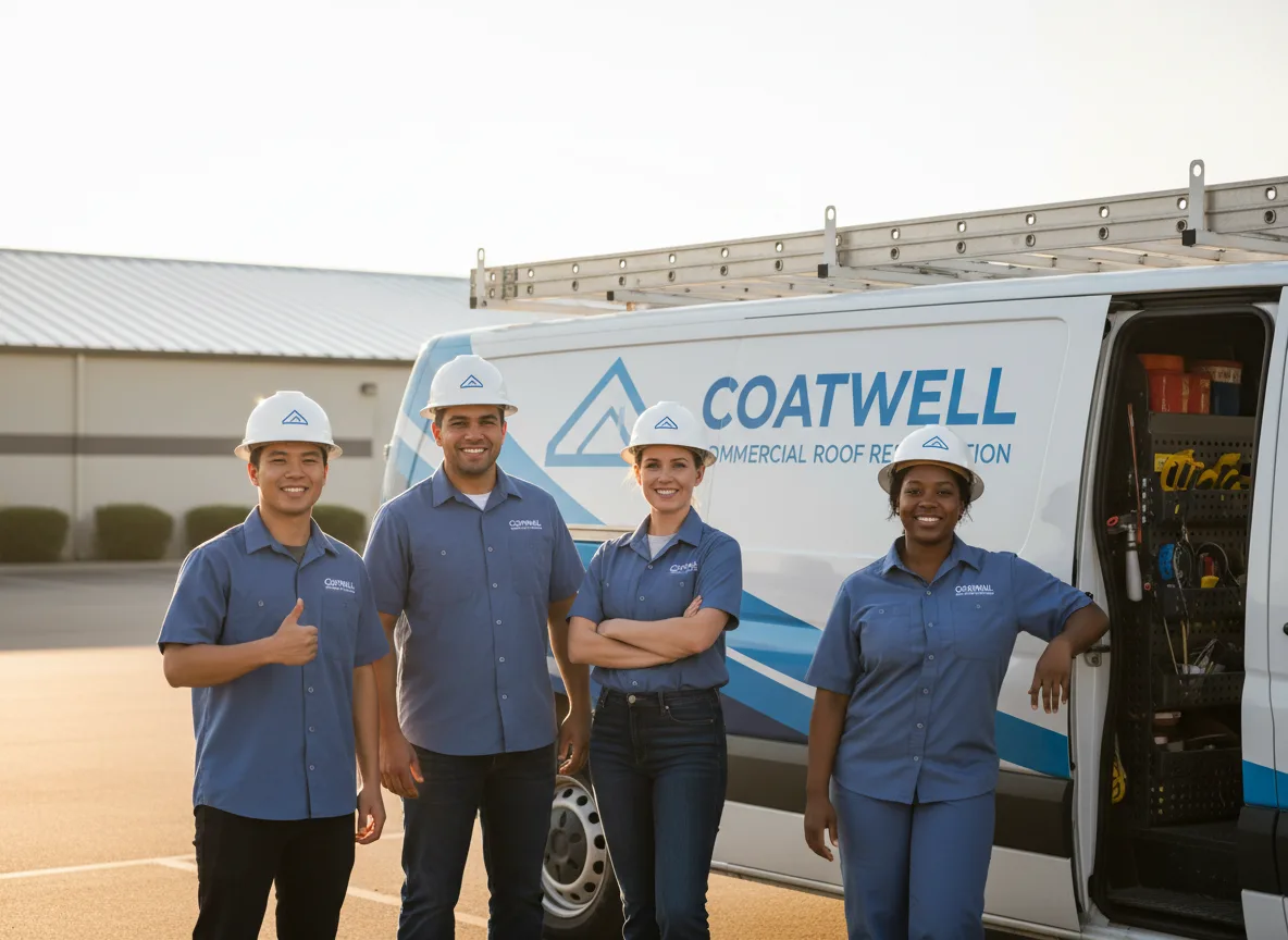 Commercial roof coating company in Ozona, TX
